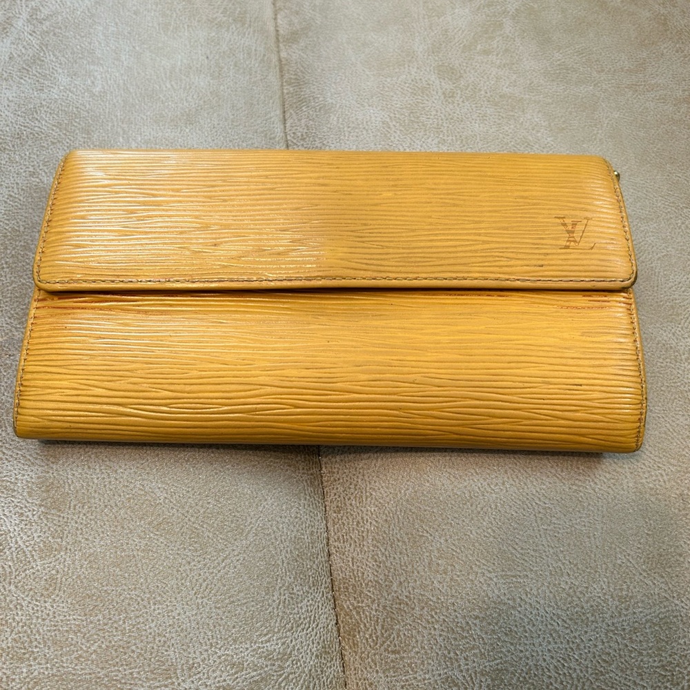 Louis Vuitton Mustard Yellow Women's Wallet